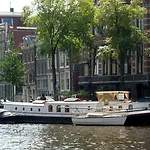 Art Deco Houseboat On Super Location Ботель Амстердам
